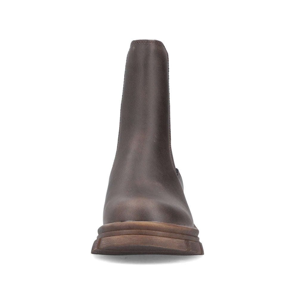 Rieker W Støvle m Fleece Brown