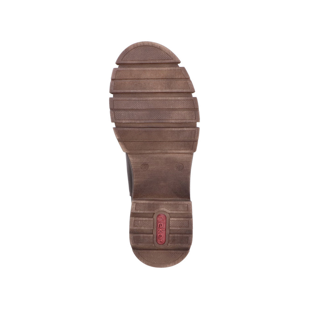 Rieker W Støvle m Fleece Brown