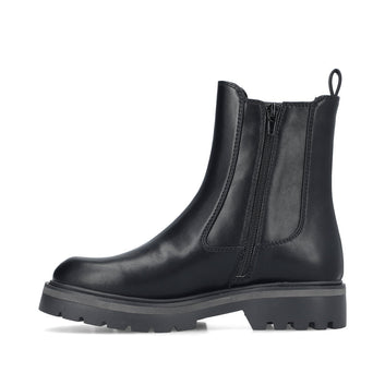 Rieker W Støvle med Lynlås og Elastik