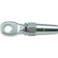 Blue Wave Valsefri Øjeterminal Rustfri