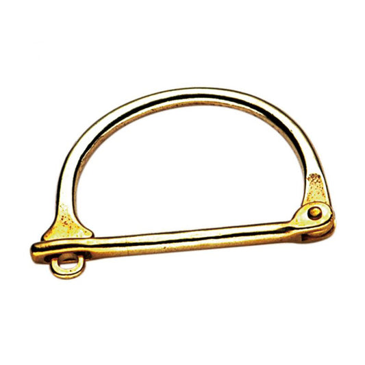 Køjesækbøjle poleret messing