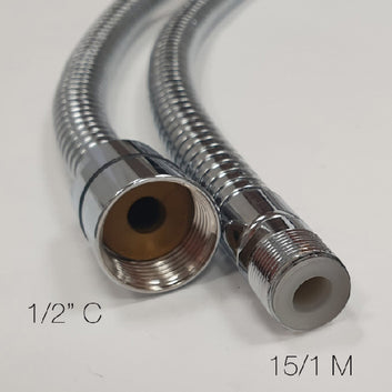 Barka krom flexslange