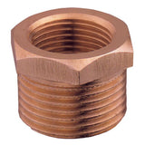 Guidi nippelmuffe indv./udv. gevind, bronze