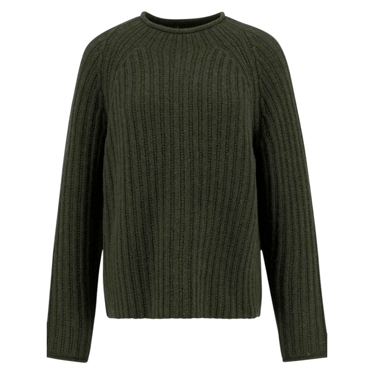 Barbour W Bamburgh Knitted Jumper Olive
