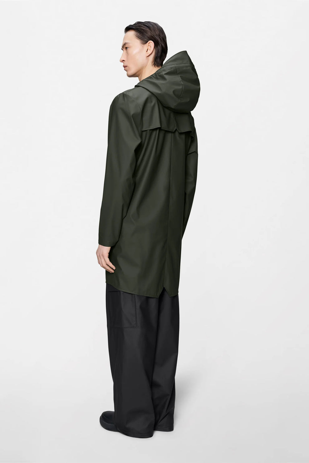 Rains U Long Jacket W3 Green