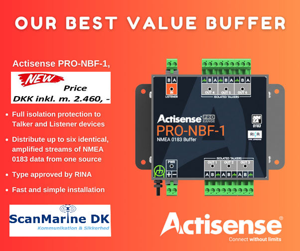 Actisense PRO-NBF-1 professionel NMEA 0183 Buffer