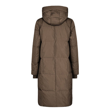 Mos Mosh W Nova Square Down Coat Slate Black