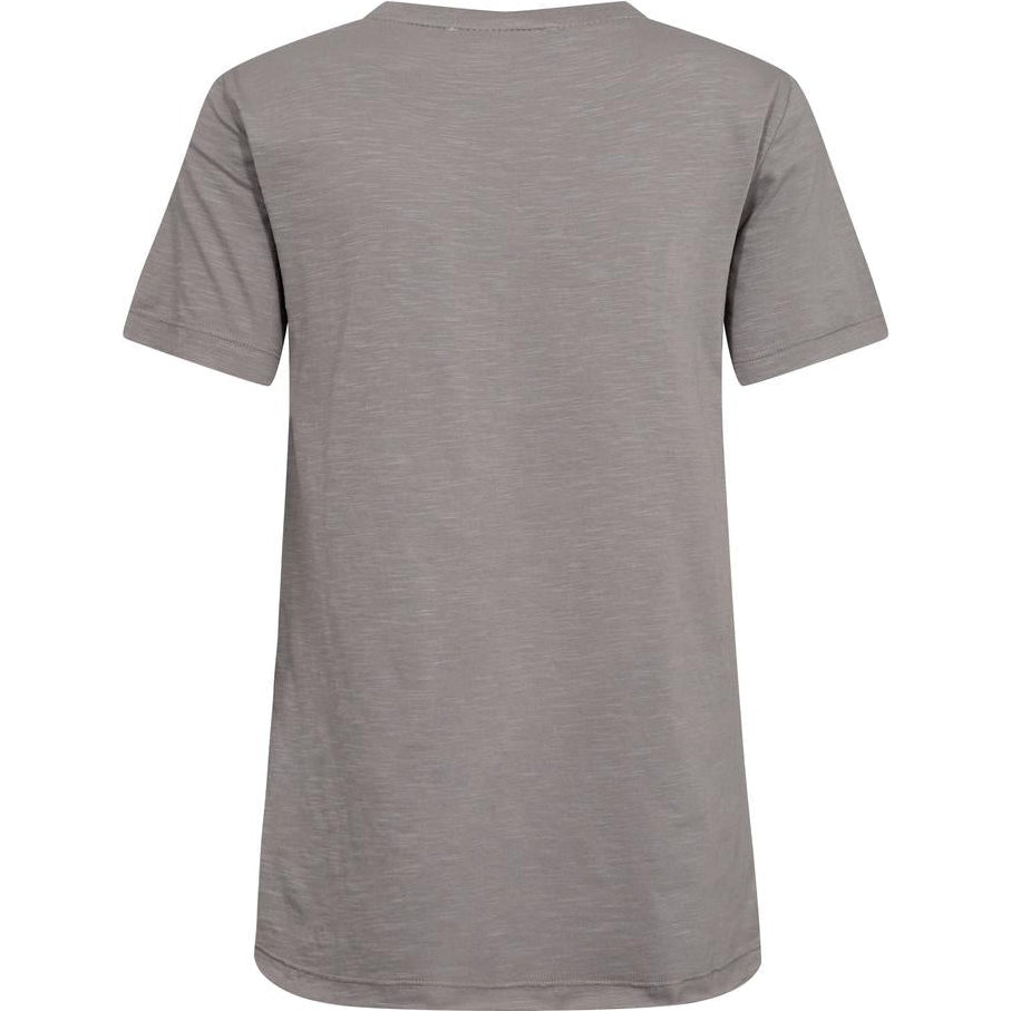 Mos Mosh W Gethi O-SS T- Shirt Sharkskin