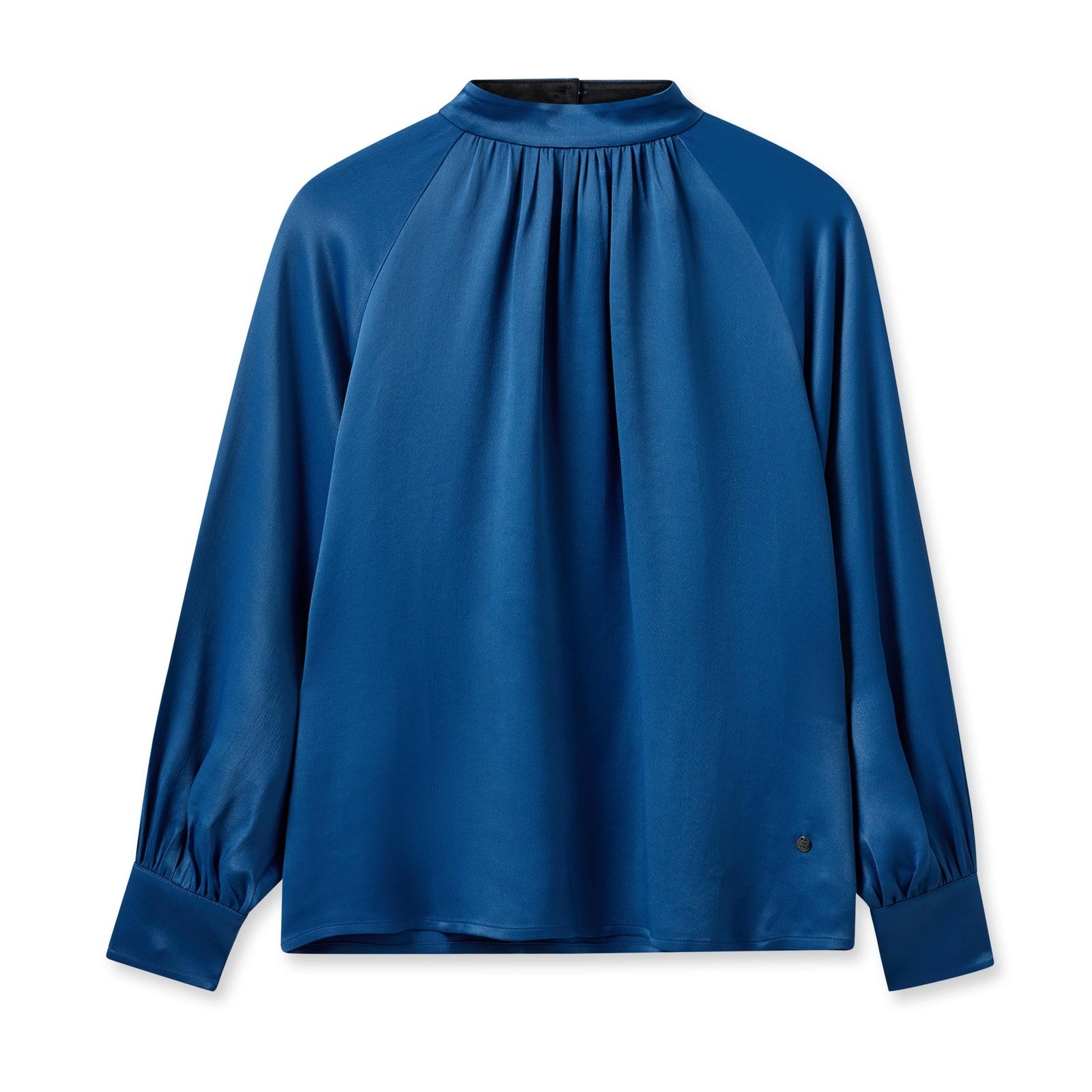 Mos Mosh W Silja Glossi Blouse Set Sail