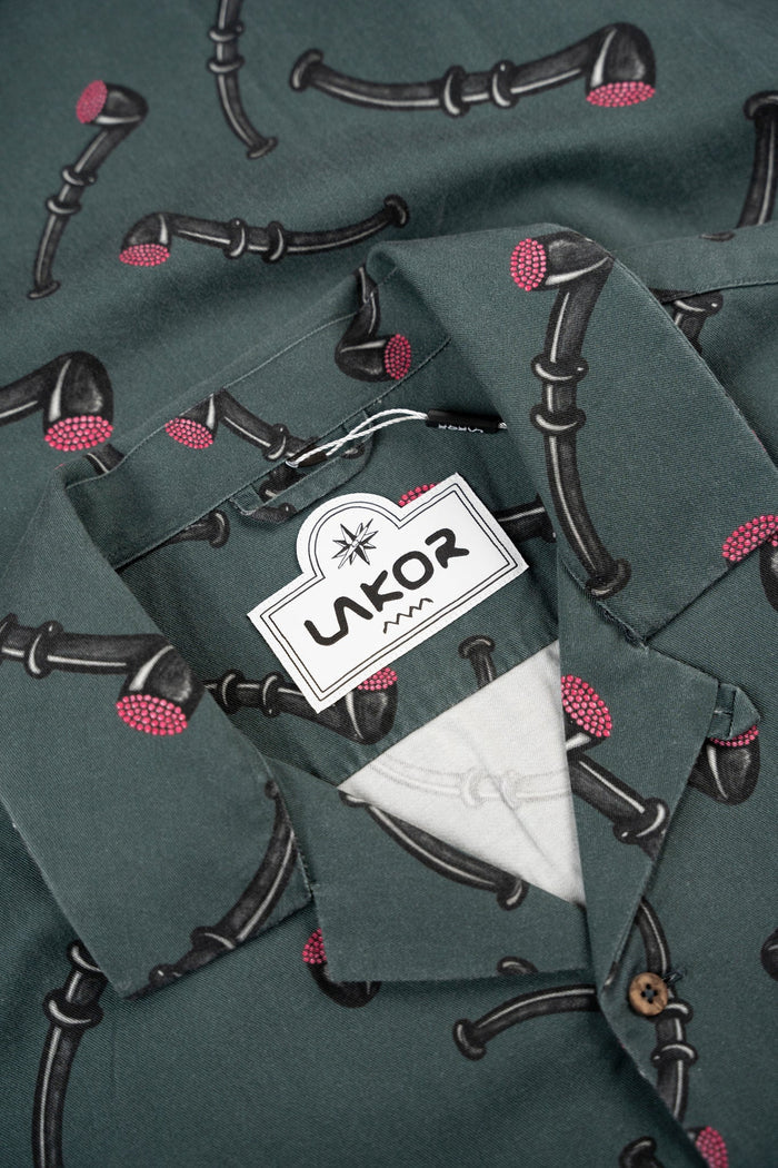 Lakor U Lakridspibe Short Sleeve Shirt Urban Chic