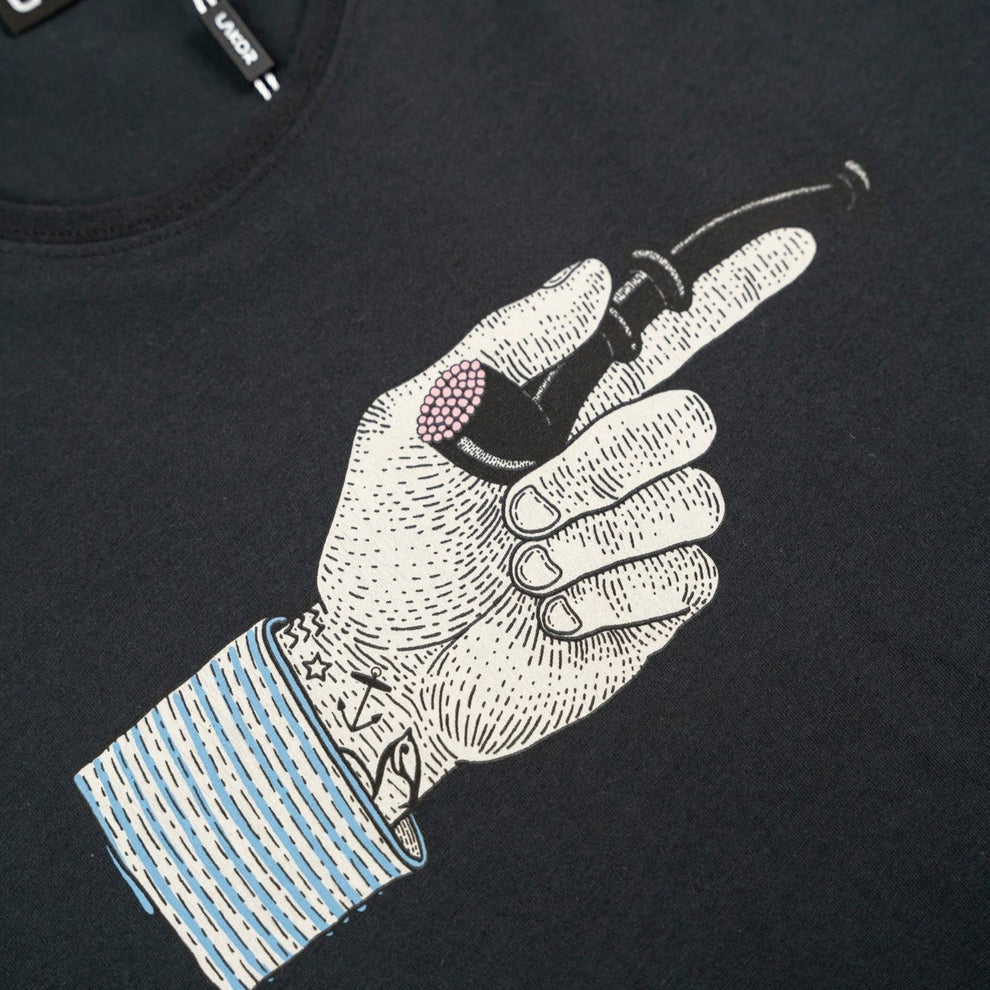 Lakor U The Pointing Pibe T-Shirt Moonless Night