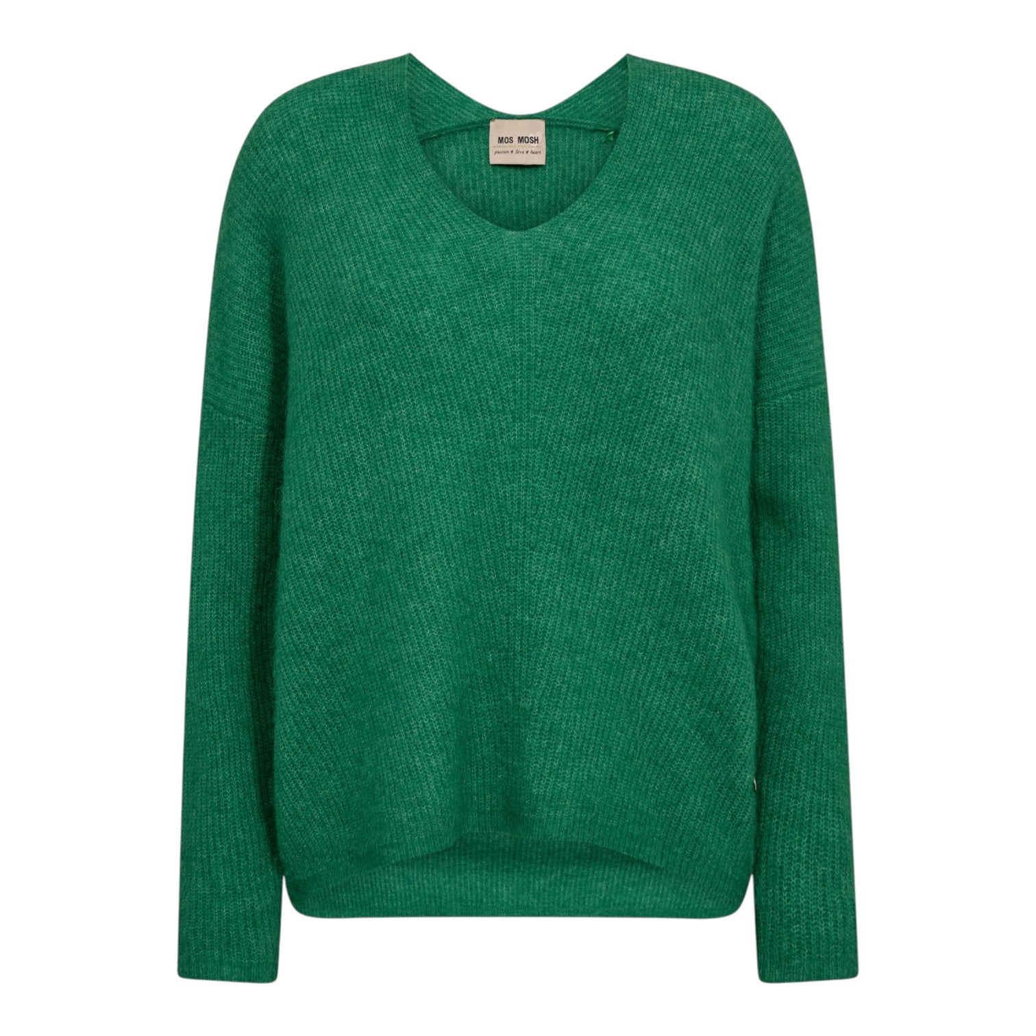 Mos Mosh W Thora V-Neck Knit Amazon