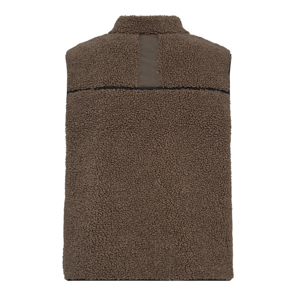 Mos Mosh W Rowe Teddy Waistcoat Falcon