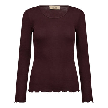 Mos Mosh Mmelaine Seamless O-Ls Tee Fudge