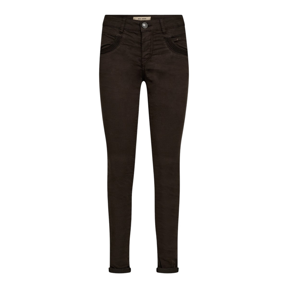Mos Mosh W Naomi Treasure Pant Delicioso Brown