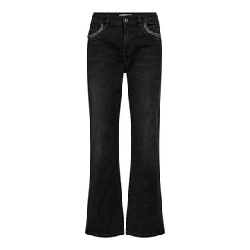 Mos Mosh W Cecilia Perla Jeans Dark Grey Ankel
