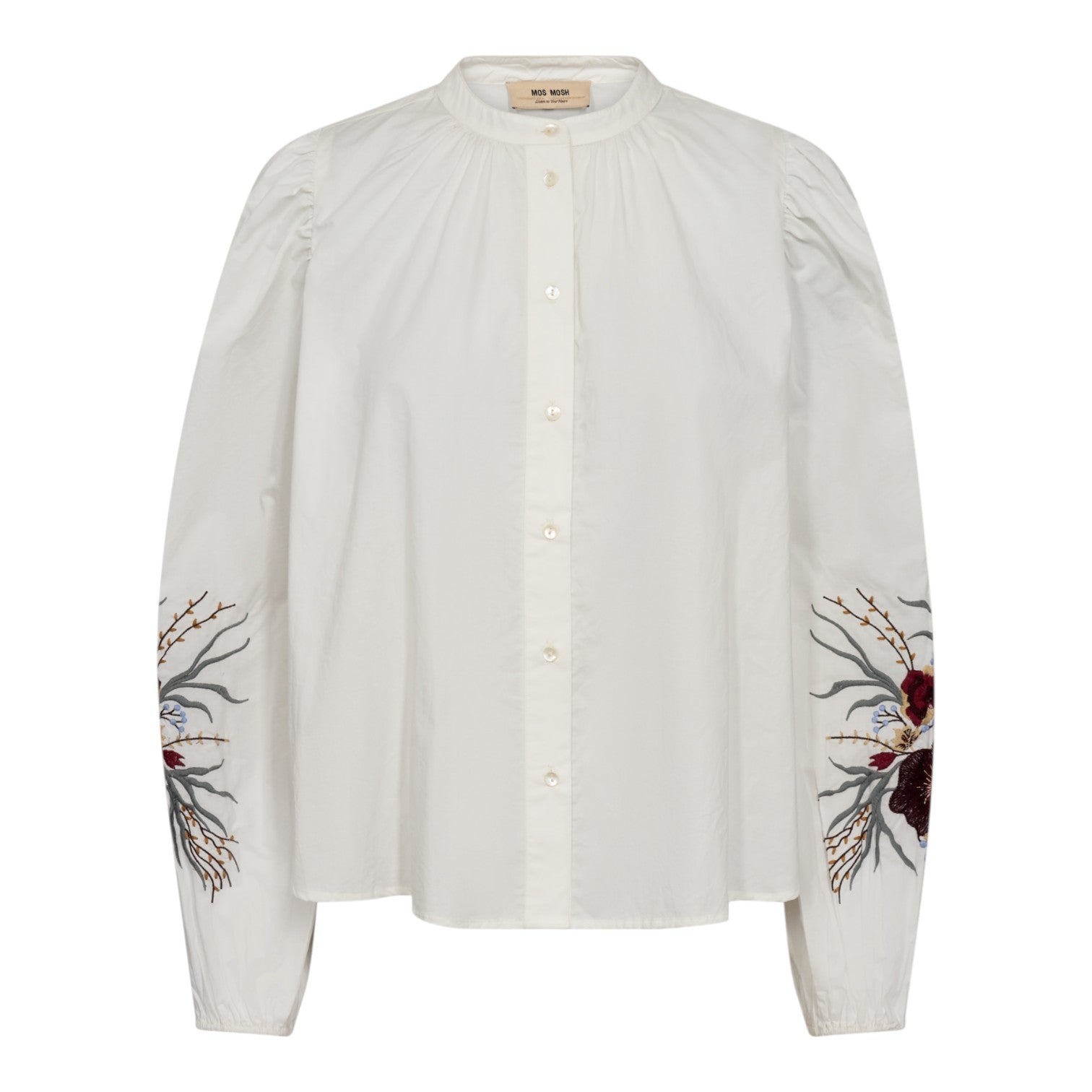 Mos Mosh W Mysa Poplin Shirt Ecru