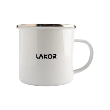 Lakor Coffe In The Go Emaljekrus
