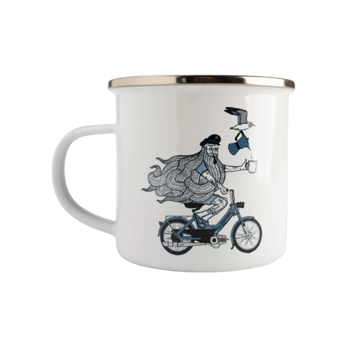 Lakor Coffe In The Go Emaljekrus