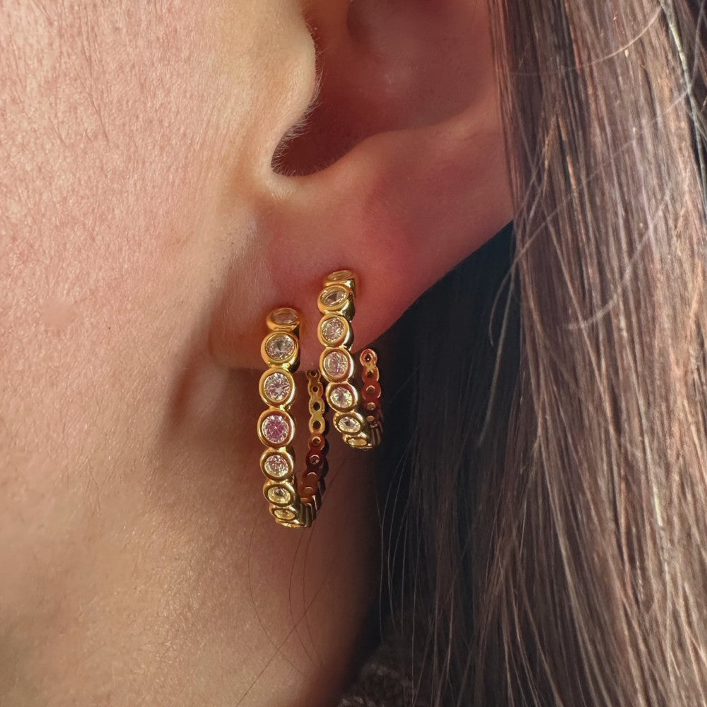 Pico Alba Crystal Studs Clear FG