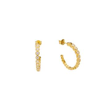 Pico Alba Crystal Studs Clear FG