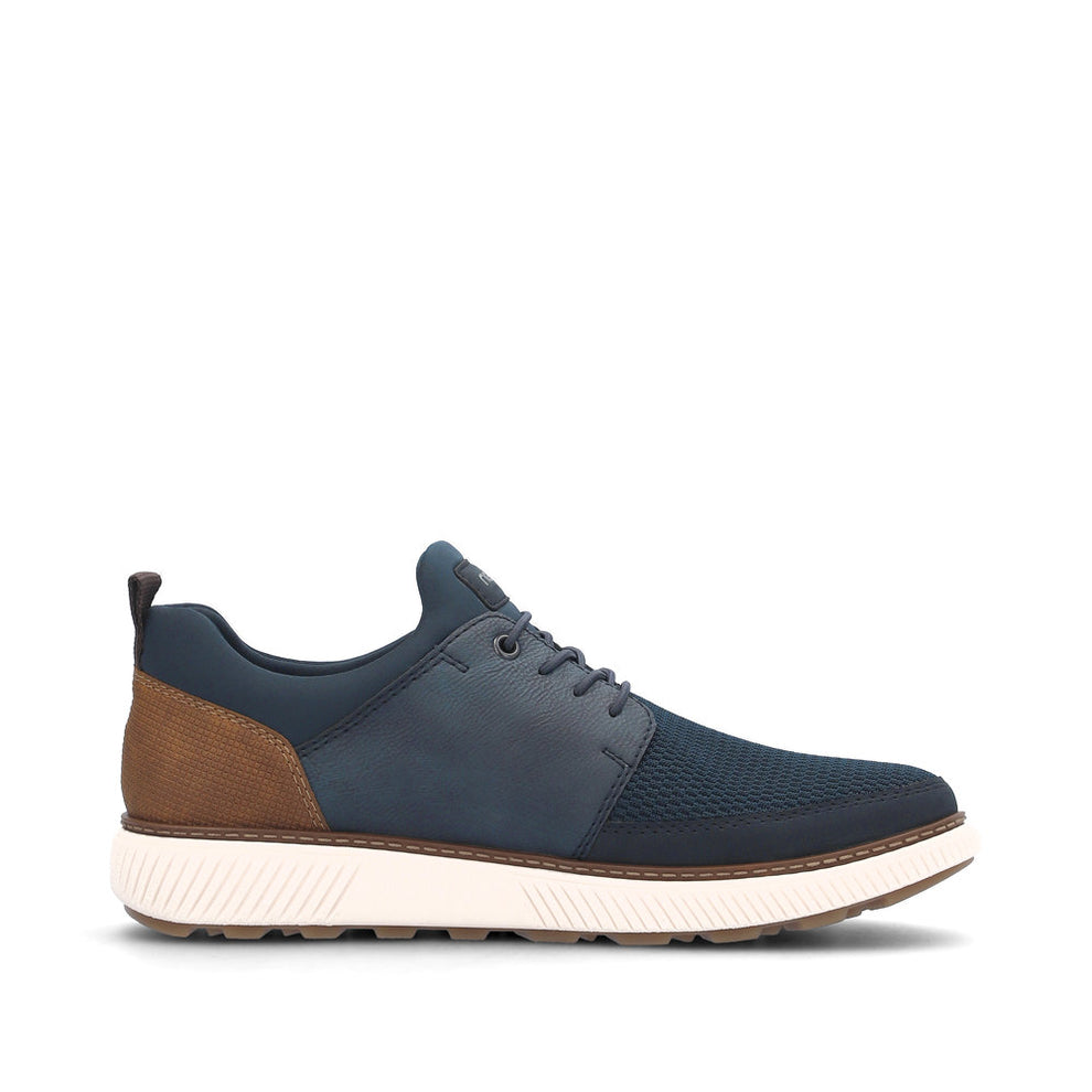 Rieker M Sneakers med Elastik Blå