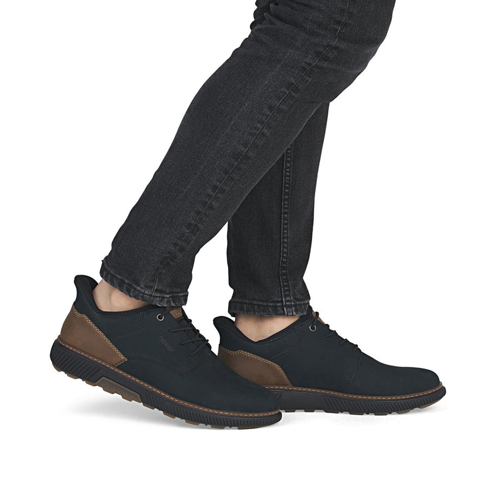 Rieker M Sko Blue  - B3357-15