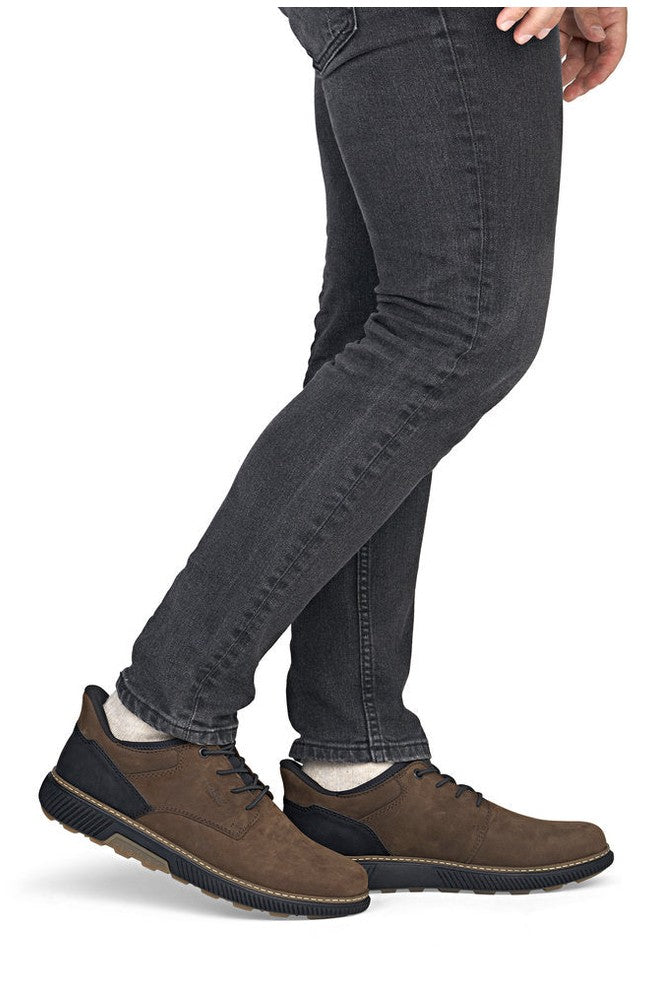 Rieker M Sko Suede Leather Slip-On Brown - B3357-26