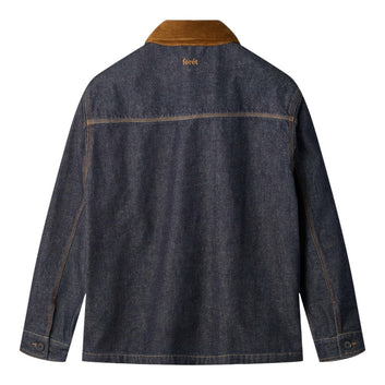 Forét Berry Canvas Overshirt Dark Denium