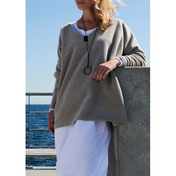 Henriette Steffensen W Sweater med V-hals