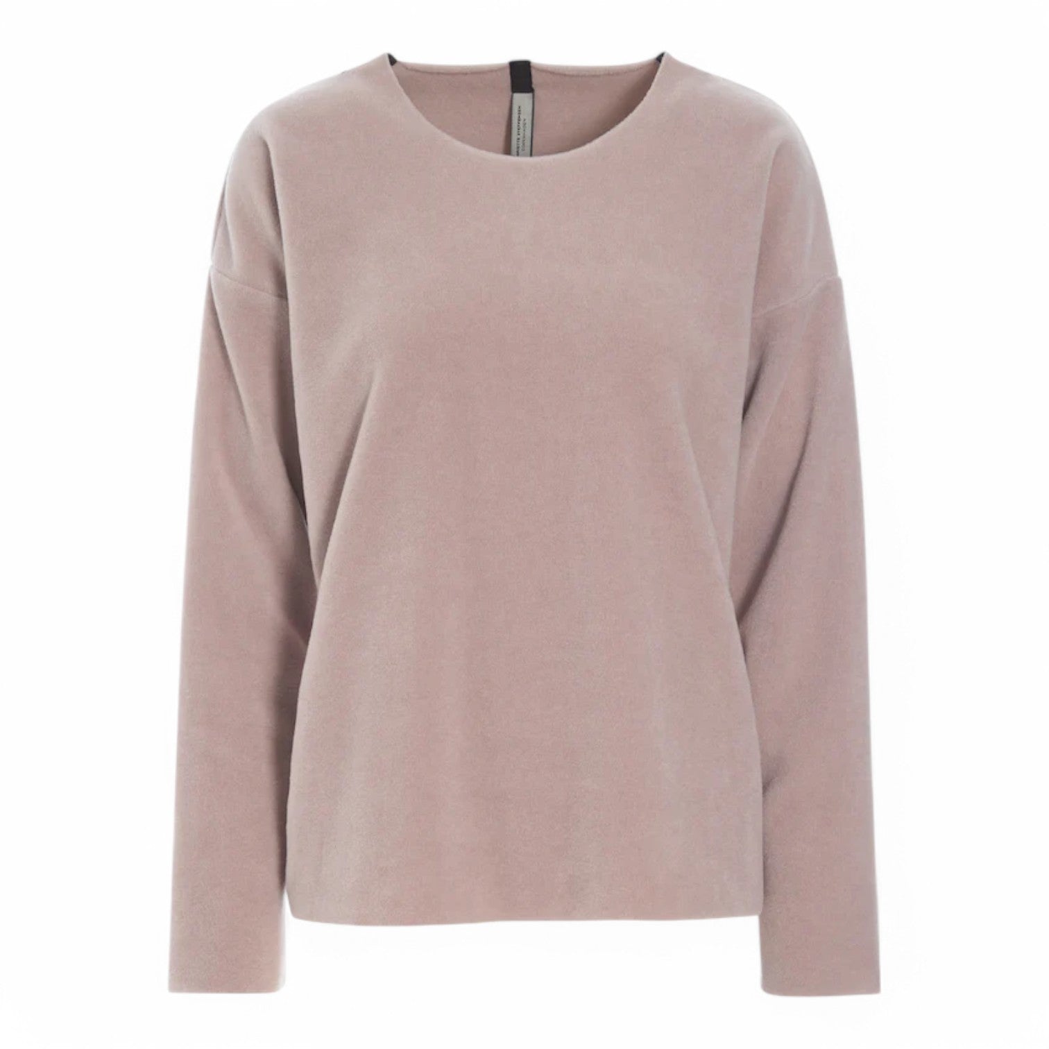 Henriette Steffensen W Bluse med rund Hals Nude