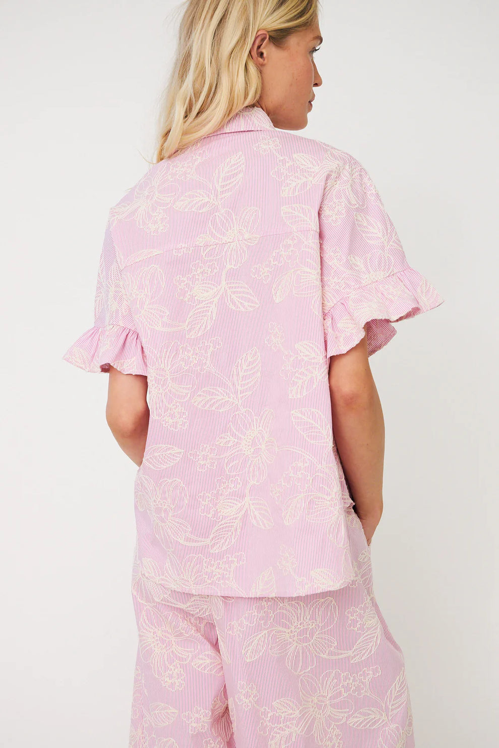 CRAS W Barberacras Shirt Pink Stripe