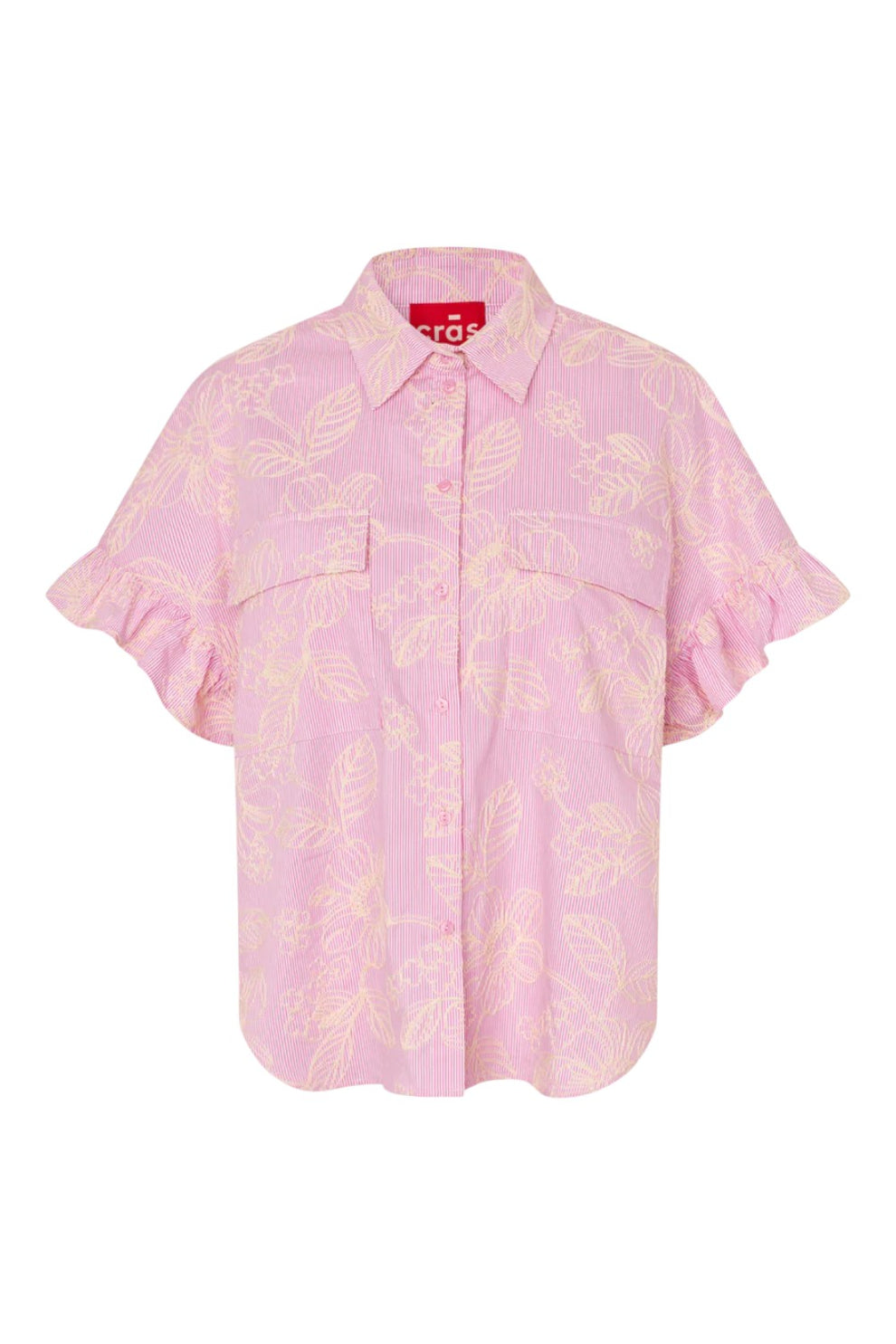 CRAS W Barberacras Shirt Pink Stripe