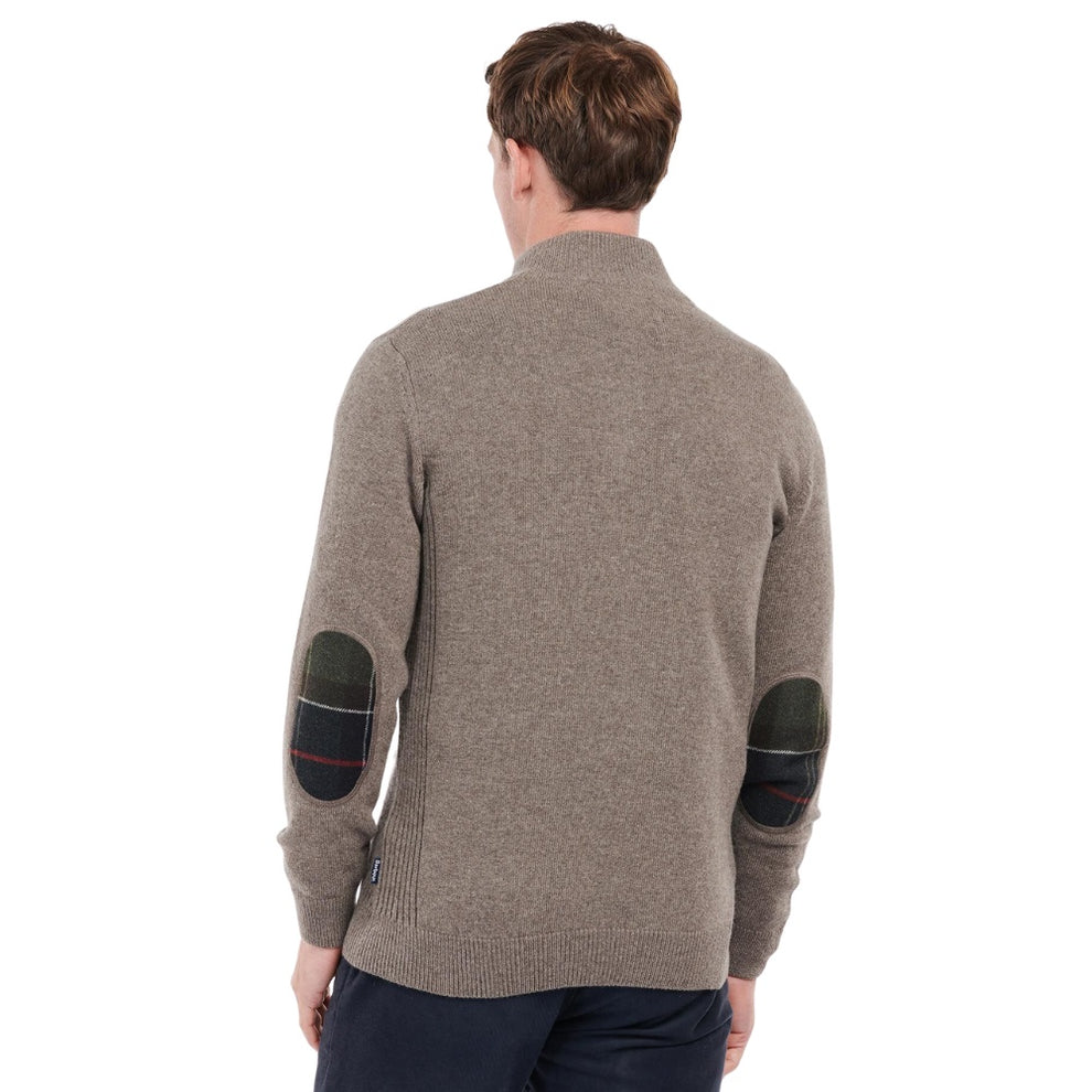 Barbour M Holden Half Zip Military Marl