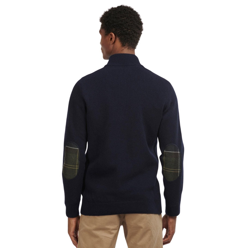 Barbour M Holden Half Zip Navy