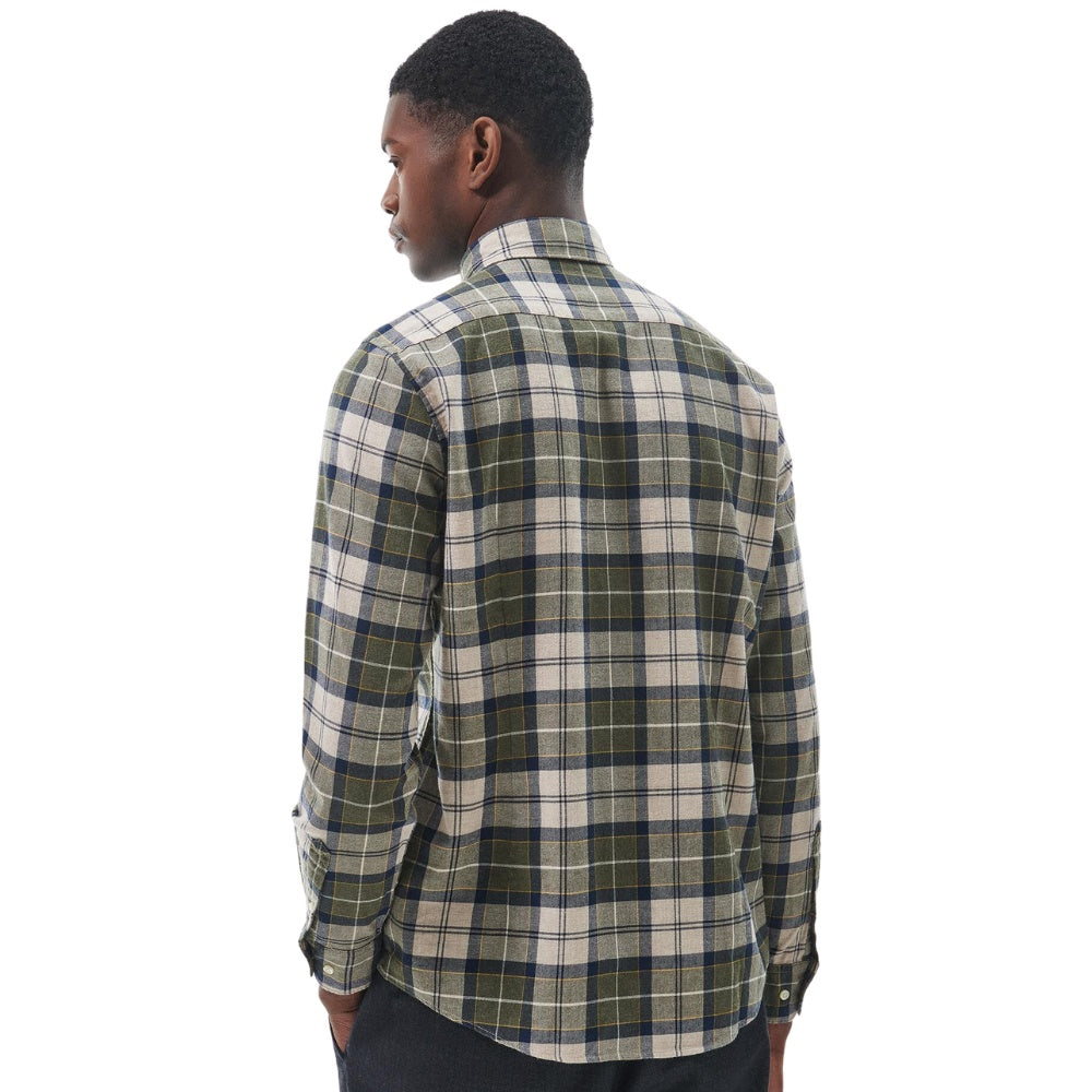 Barbour M Fortrose Tailored Shirt Forrest Mist