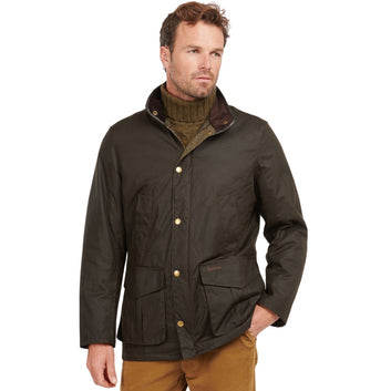 Barbour M Hereford Wax Jacket Olive