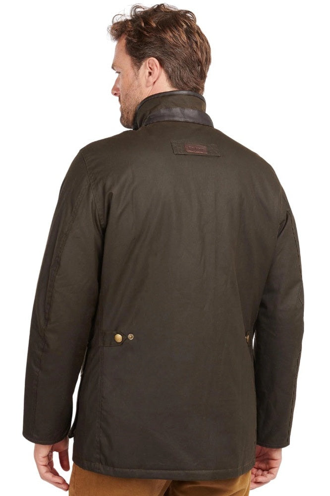 Barbour M Hereford Wax Jacket Olive
