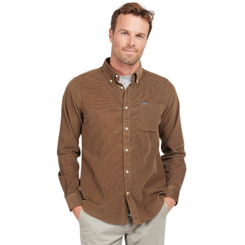 Barbour M Ramsey Tailored Skjorte Brown