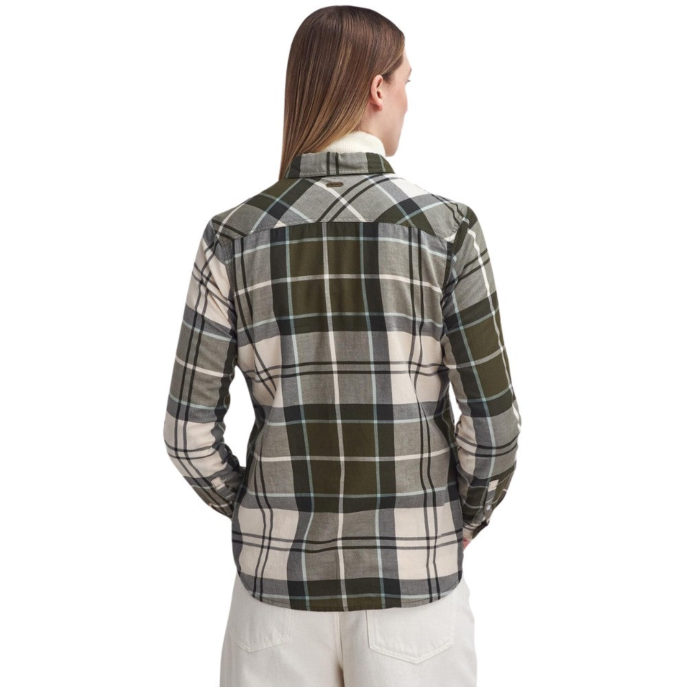 Barbour W Bredon Check Shirt Ancient Loden Tartan