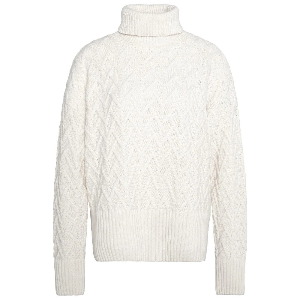 Barbour W Clarence Knitted Jumper Ecru