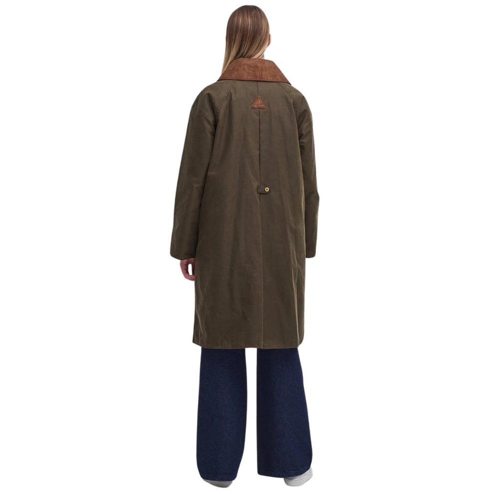 Barbour W Ebbesrston Wax Jacket Beech Classic