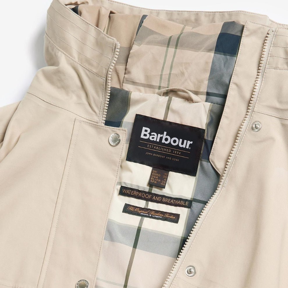 Barbour W Lavender Jacket Sand