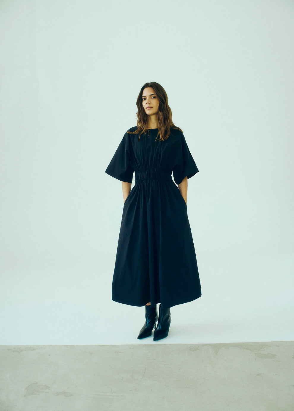 Norr Betty Dress Black