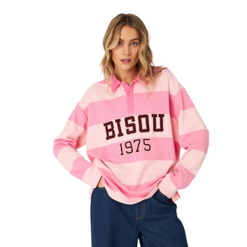CRAS W Bisoucras Blouse Pale Pink Stripe