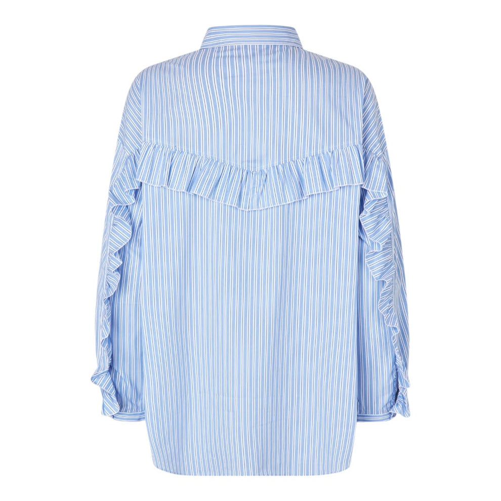 CRAS W Bloomingcras Shirt Blue Stripe