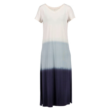 Blue Sportswear W Amanda Dipdye Long Dress New Navy