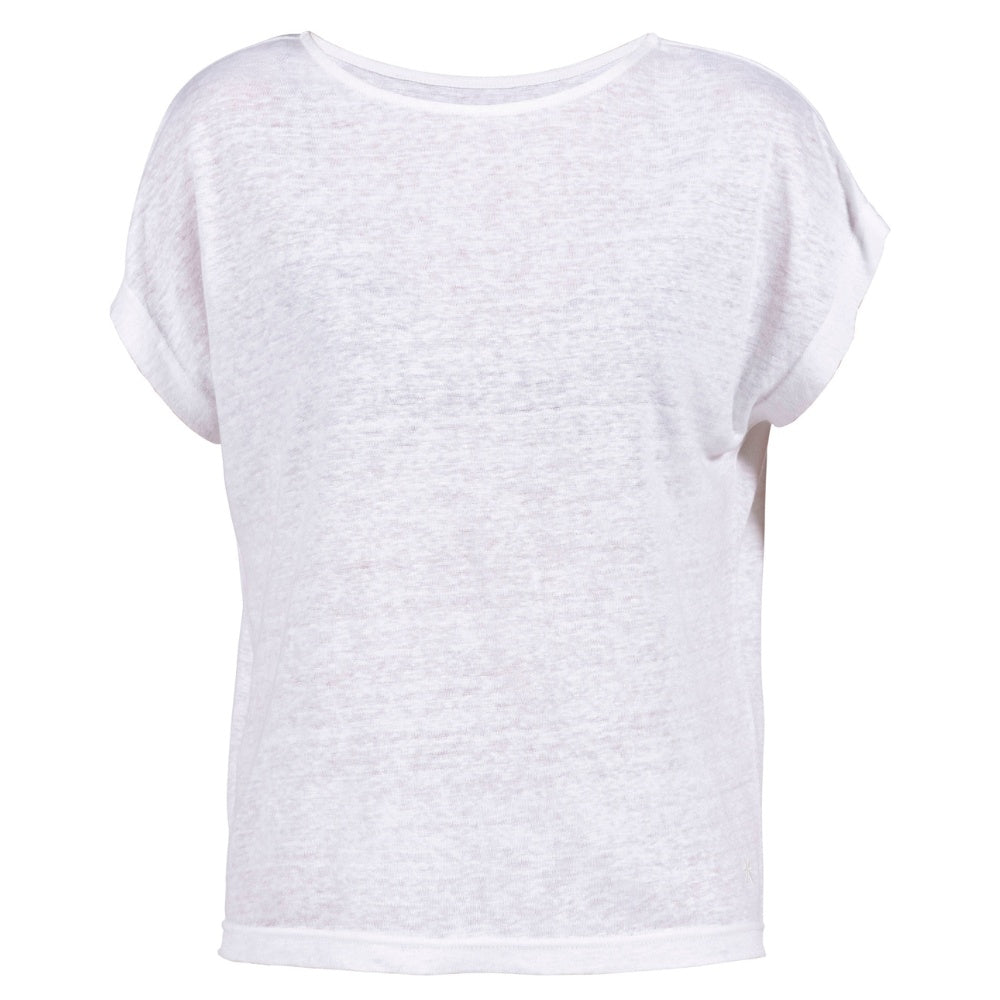 Blue Sportswear W Anabell Linen Tee White