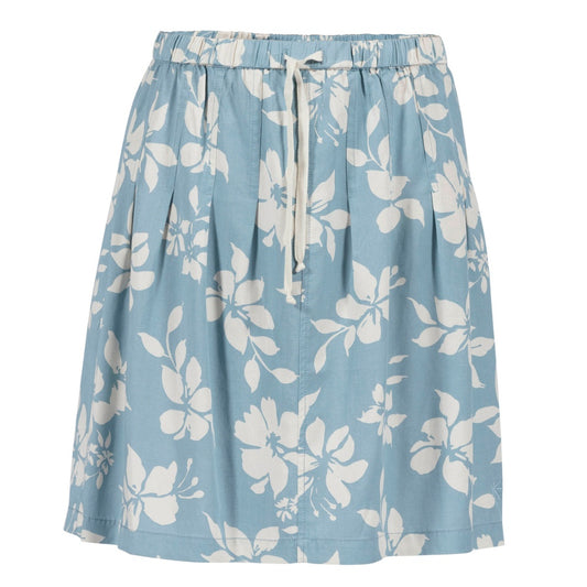 Blue Sportswear W Anemone Flowerprint Skirt Sea