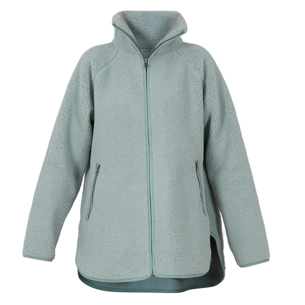 Blue Sportswear W Aria Fleece Jacket Aqua